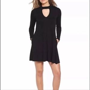 Socialite Mock Neck Dress